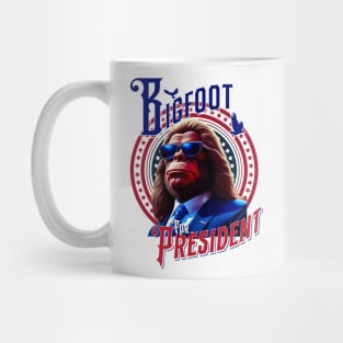 Bigfoot for President 2024 Election Mug